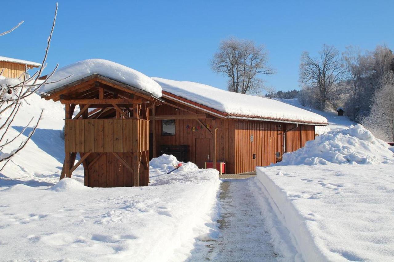 Ferienwohnungen Holzferienhaeuser Leithenwald Zwiesel Exterior photo